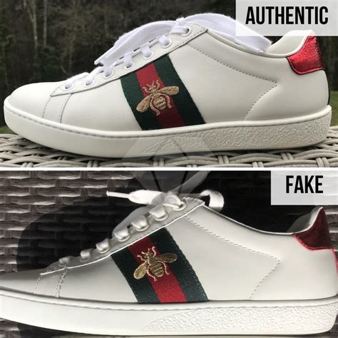 gucci ace sneakers fake vs real|gucci heart ace sneakers.